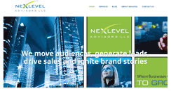 Desktop Screenshot of nexleveladvisors.com